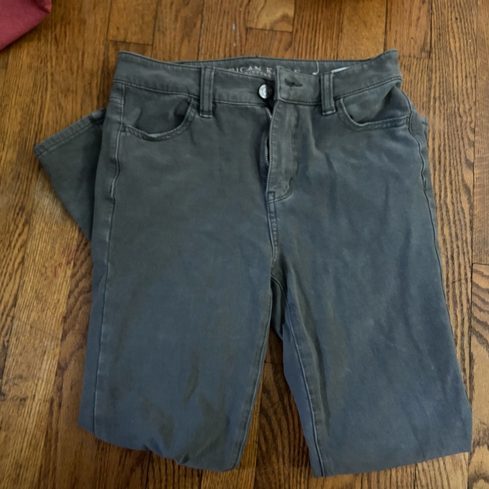 american eagle grey skinny jeans